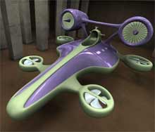 2001 Blender F1 Challenge winner by Christoffer Green